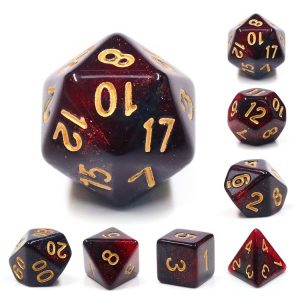 Bloody Mary 7 die set - DiceEmporium.com