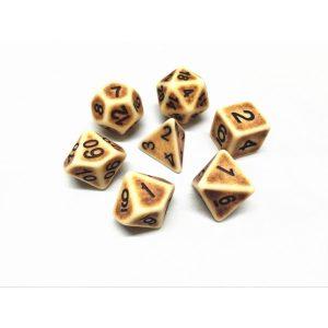 Brown Ancient Dice Set - DiceEmporium.com