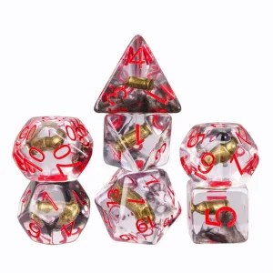 Bullet Dice 7-die set - Dice Emporium