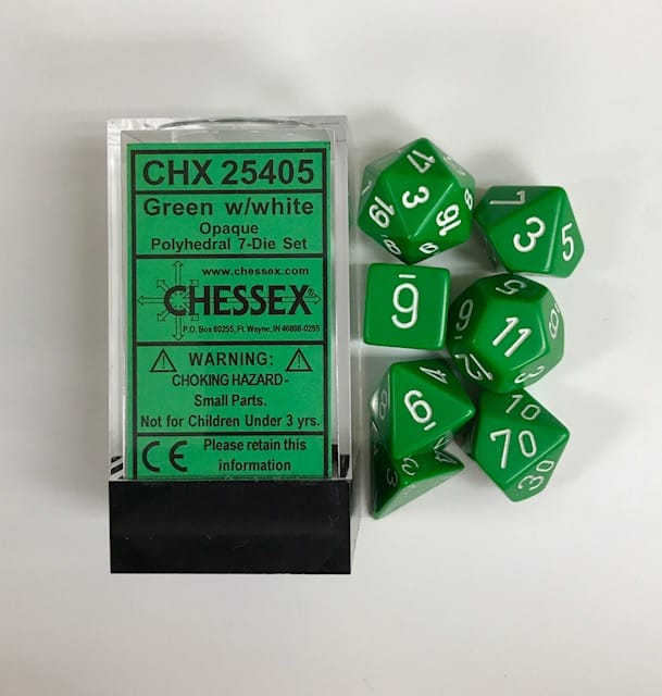 Chessex ~ Opaque Dice Sets - DiceEmporium.com