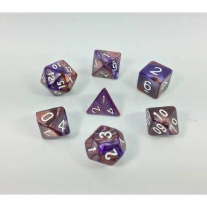 Copper Blue Blend Dice Set - DiceEmporium.com