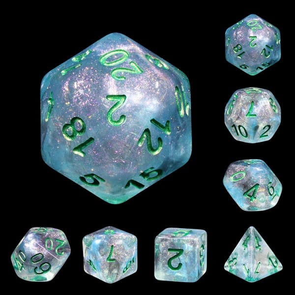 Cyberspace 7 Die Set - DiceEmporium.com