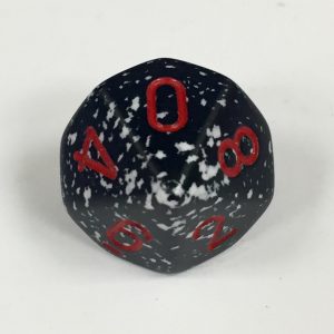 10 Sided Space Speckled Dice