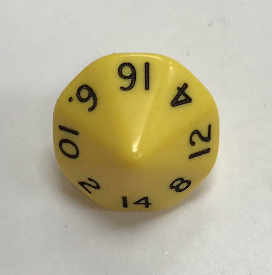 Opaque 16 Sided Dice from Chessex - Dice Emporium