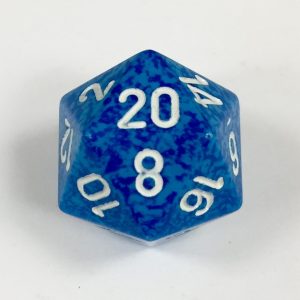 20 Sided Water Speckled Dice