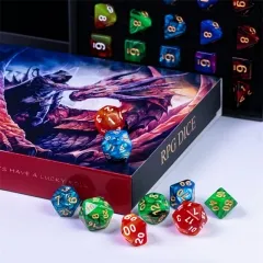 Dragon and Warrior Gift Box - The Dice Emporium