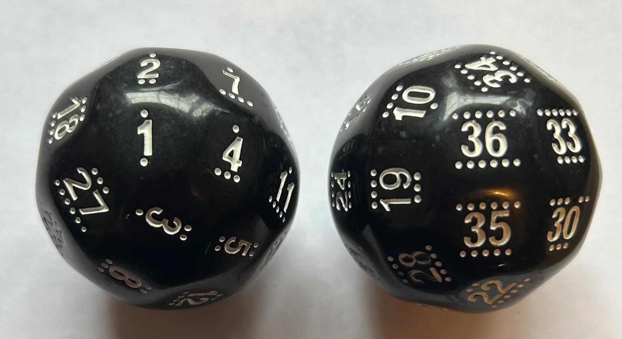 36-Sided 2d6 Dice