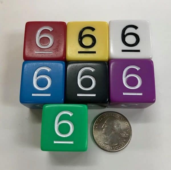 d6 Jumbo Dice Group Koplow - DiceEmporium.com