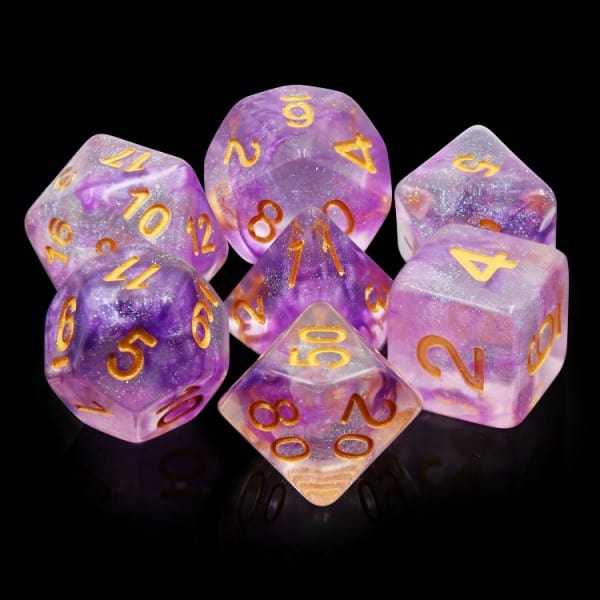 Electric Iris Dice Set - DiceEmporium