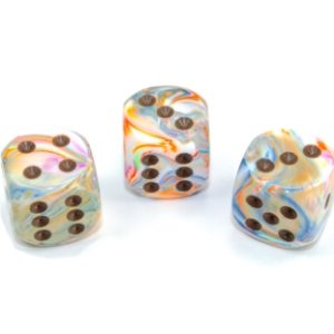 festivevibrantbrown16mm - dice emporium