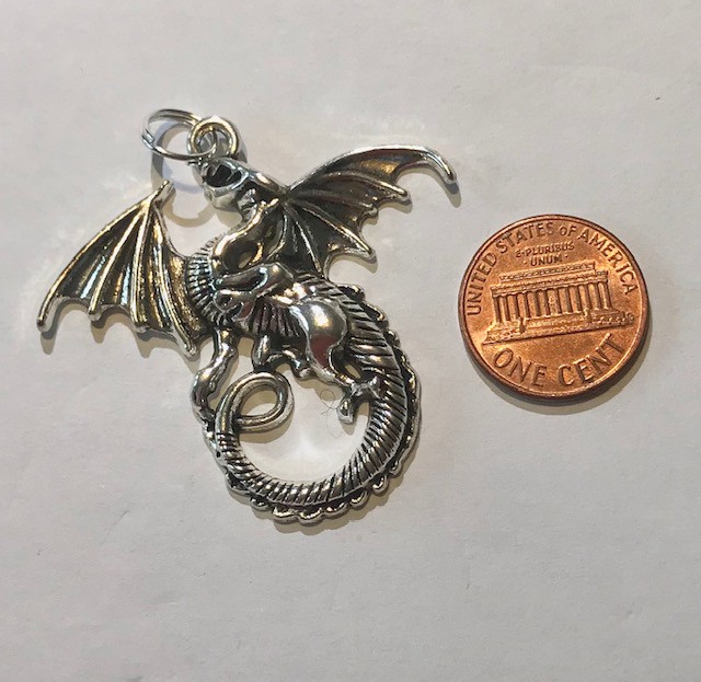 Flying Dragon Charm