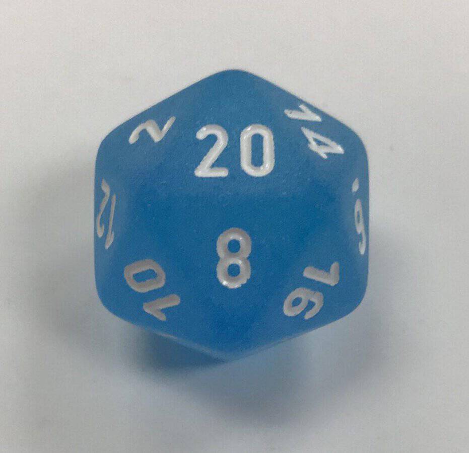 Assortment Mini Dice No 2 with Numbers D20 10mm (3/8) Pack of 50 Chessex