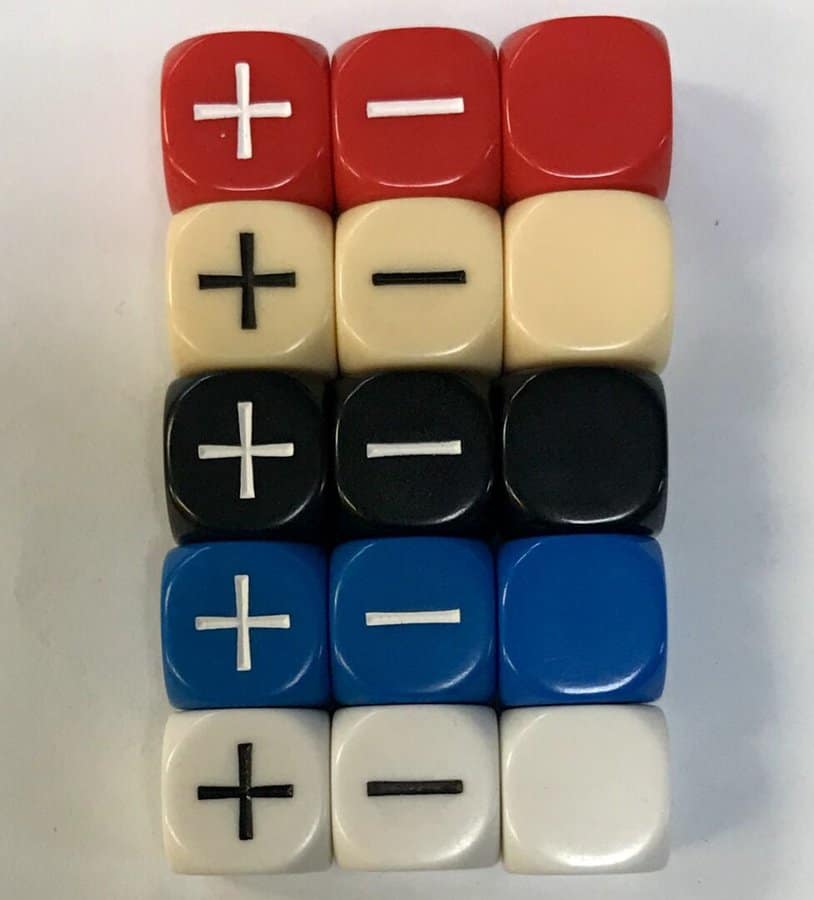 Fudge Dice d6 - DiceEmporium.com