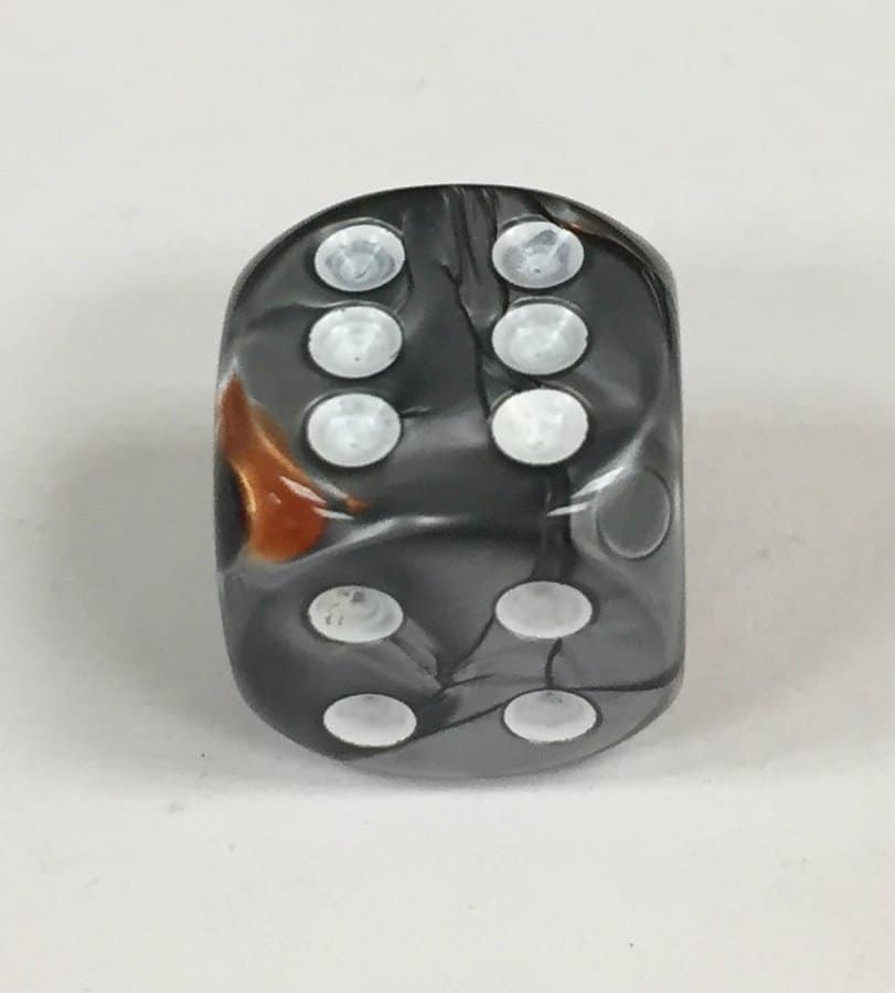 16mm 6 Sided Gemini Dice (d6) from Chessex
