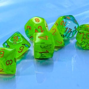 Gemini Plasma Green-Teal/Orange 7 Die Set