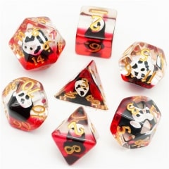 Ghostface 7 die Set - DiceEmporium.com