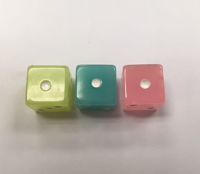 Glow in the Dark Dice Set