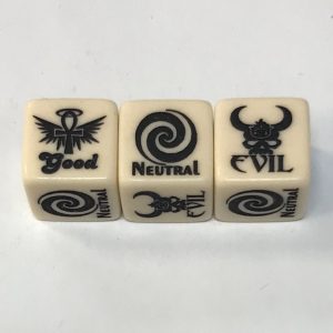 Good Evil d6 Dice - DiceEmporium.com