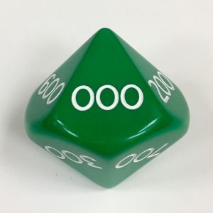 Hundreds Jumbo Place Value d10 Dice