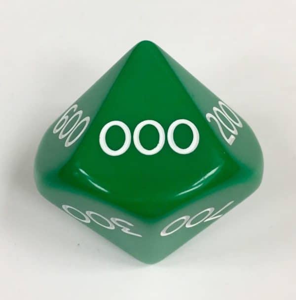 Hundreds Jumbo Place Value d10 Dice