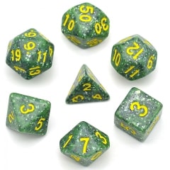 Greenish Yellow Font Spotted - DiceEmporium.com