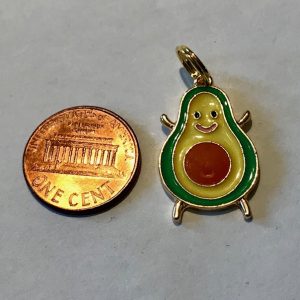 Happy Avocado Charm