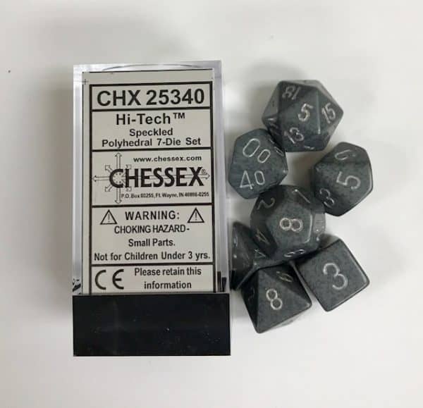 4 Sided Hi-Tech Speckled Dice