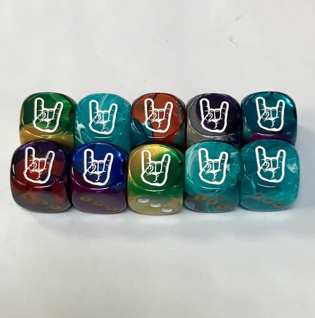 Horns d6 - DiceEmporium.com