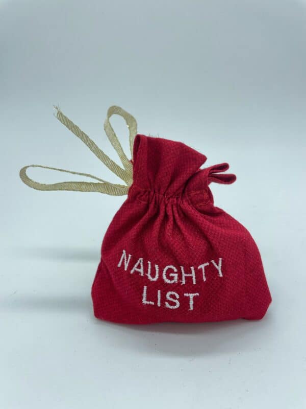 Naughty List w/coal or dice - The Dice Emporium