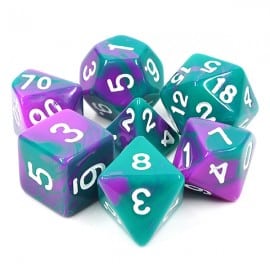 The Joker 7 Die Set - DiceEmporium.com