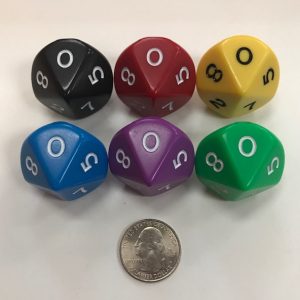 d10 Jumbo Dice Group Koplow - DiceEmporium.com