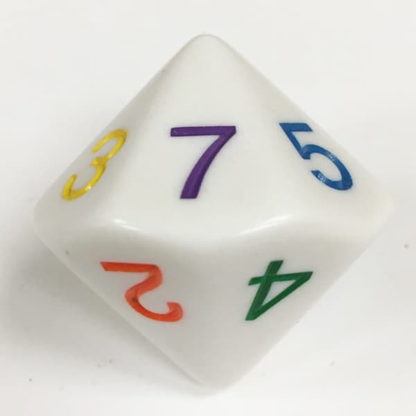 4 Sided Jumbo Dice