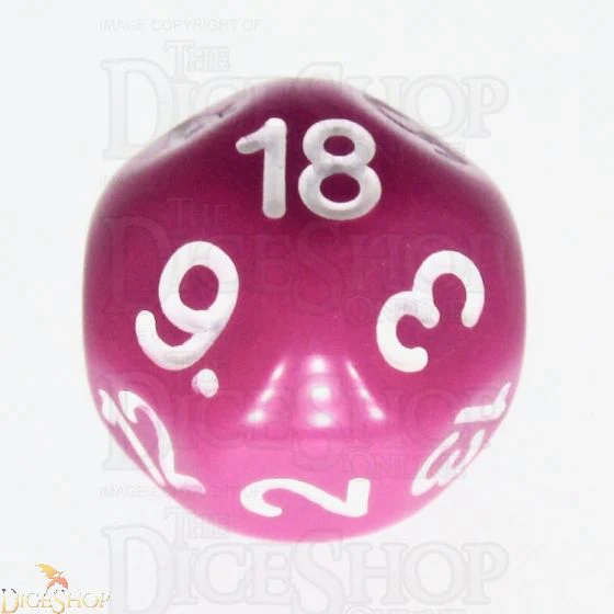 Light Purple D18 Dice