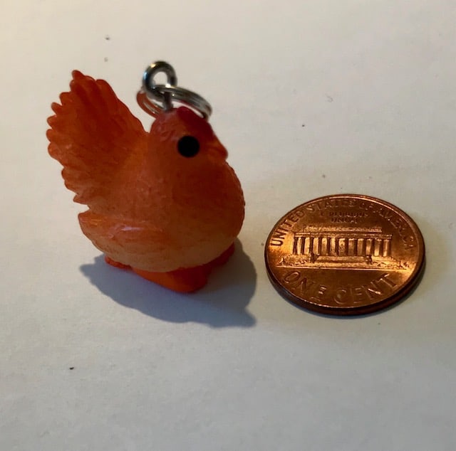 Little Red Hen Charm