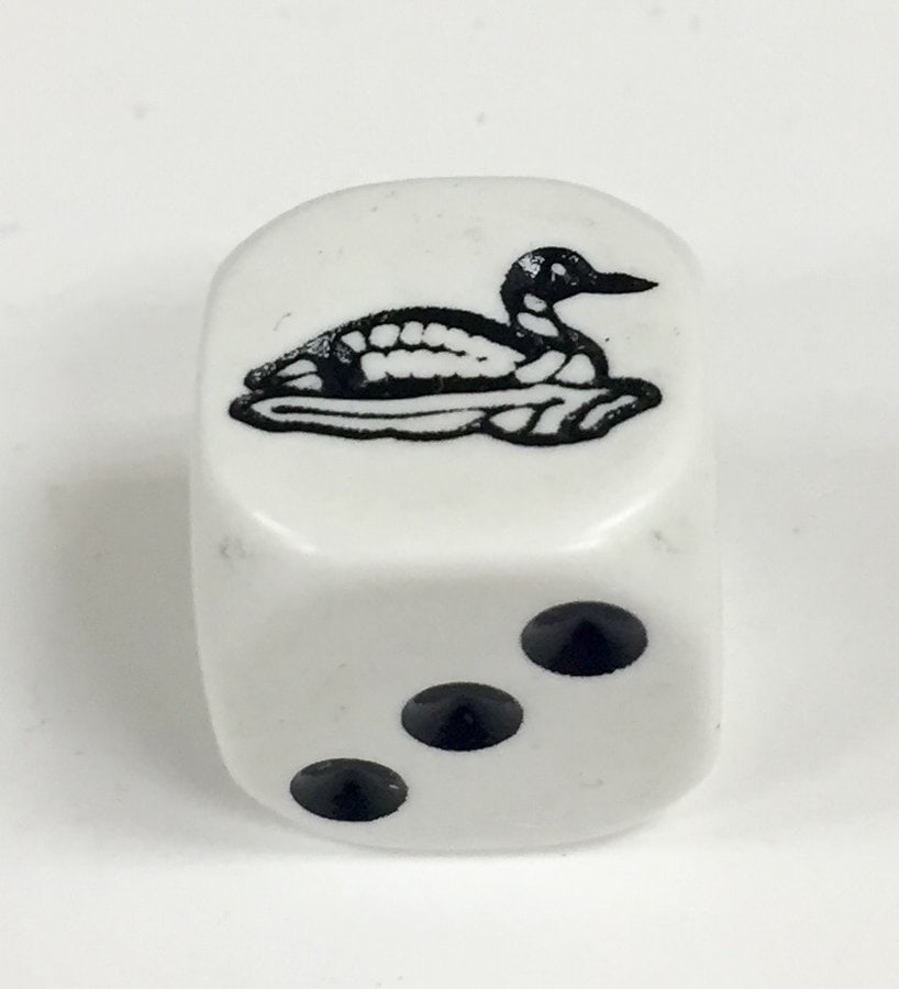 6 sided Loon Die Product Number 00510