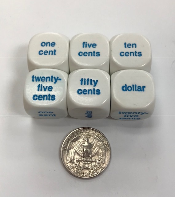 Money Word Dice - DiceEmporium.com