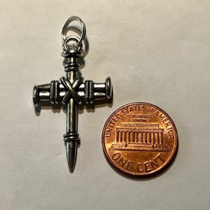 Nail Cross Charm