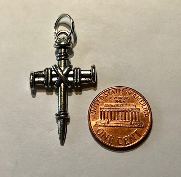 Nail Cross Charm