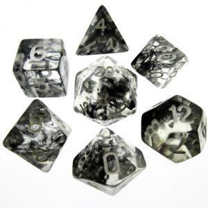 Nebula Black Dice Set - DiceEmporium.com