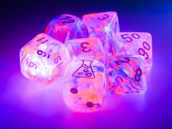 Nebula Black Light Special/white -DiceEmporium.com