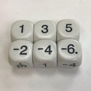 Negative Even Number Dice - DiceEmporium.com