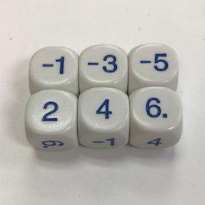 Negative Odd Number Dice - DiceEmporium.com