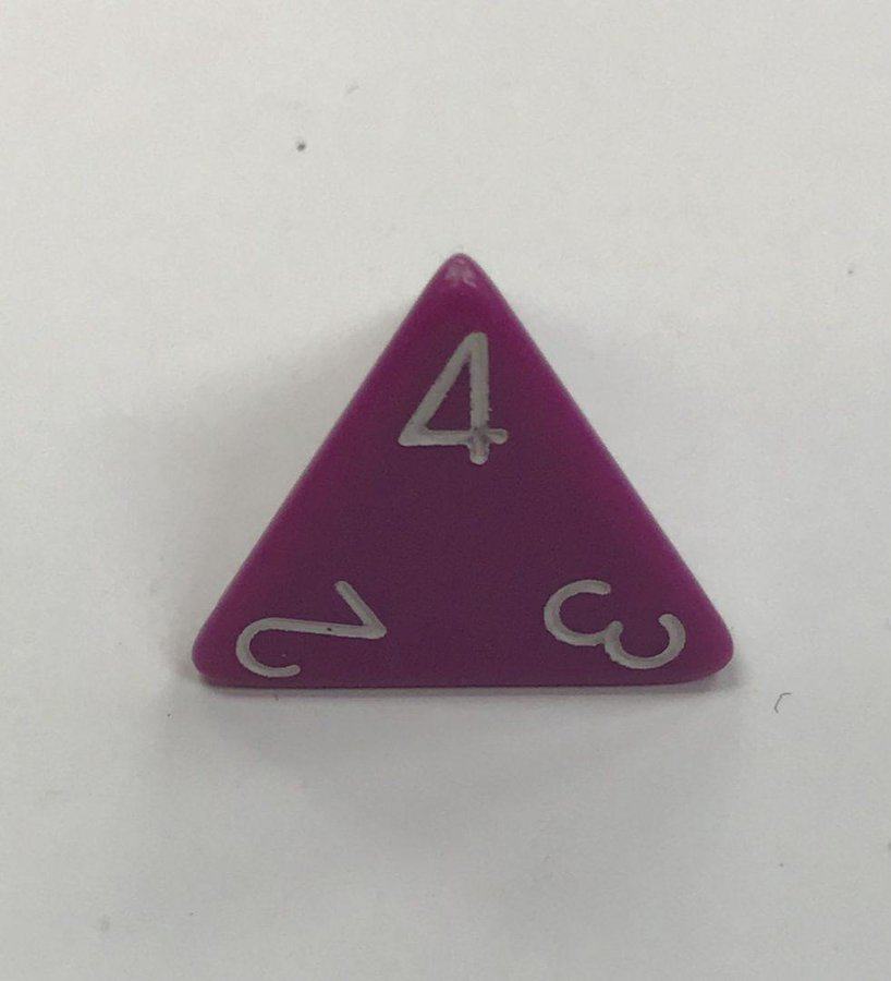 4 Sided Opaque Dice from Chessex
