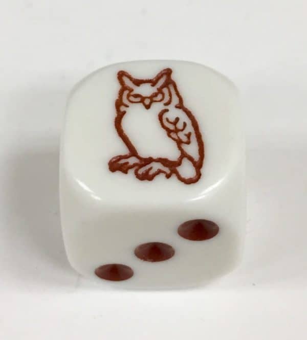 6 Sided Brown Owl Die Product Number 18707