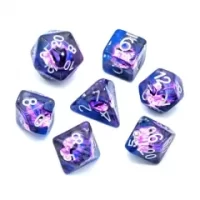 Purple Demon Eye Dice- The Dice Emporium
