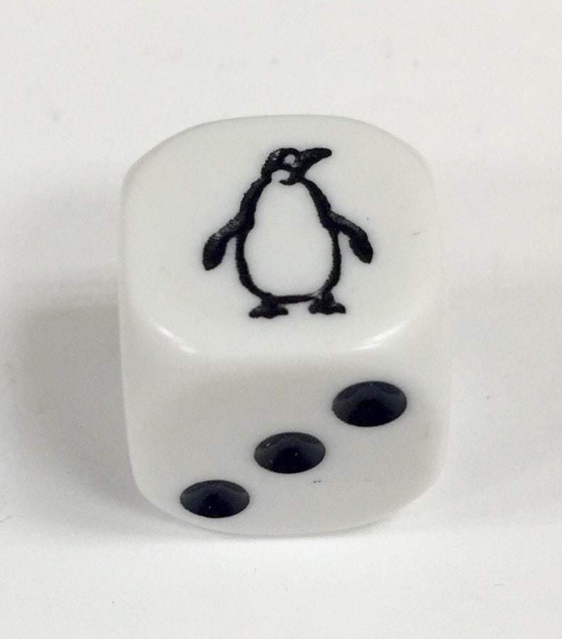 6 Sided Penguin Die Product Number 17951