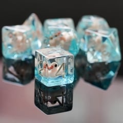 Pink Duck 7 die Set - DiceEmporium.com