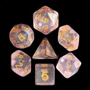 Pink Iridescent Dice Set - DiceEmporium.com