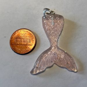 Pink Mermaid Tail Charm