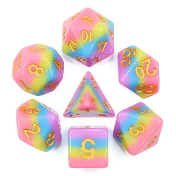 Rainbow Bridge Dice Set - DiceEmporium